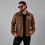 Heren flap pocket jas