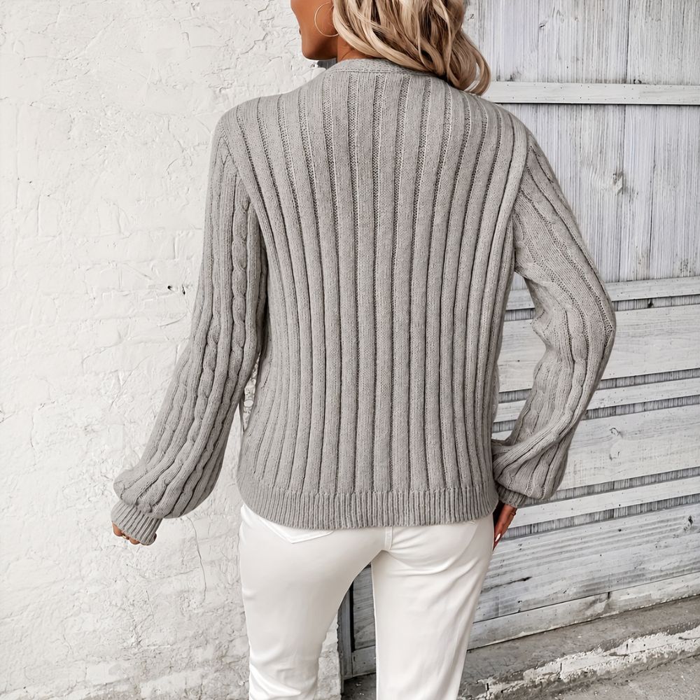 Dames vest met kanten detail