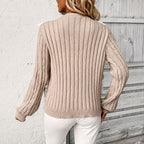 Dames vest met kanten detail