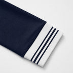Heren poloshirt met gestreepte kraag
